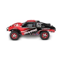 Радиоуправляемый шорт-корс трак Traxxas Slash 4X4 Brushed (TQ) 4WD RTR масштаб 1:16 2.4G - TRA70054