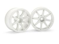 Диски туринг 1|10 - WORK EMOTION XC8  26мм WHITE (вынос 6мм) 2шт - HPI-3304