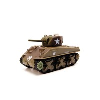 Радиоуправляемый танк VSTank X-VSX Single Set US M4A3 Sherman Caballero Edition масштаб 1:72 ИК-управление - A03102347