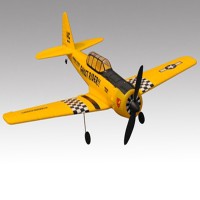 Радиоуправляемый самолет Tiansheng Model AT-6 Yellow Edition 2.4G - REA-0005-02