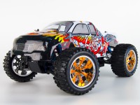 Радиоуправляемый монстр HSP Off-road Monster Truck, Brushless 4WD RTR масштаб 1:10 2.4G - TPET-1001Pro