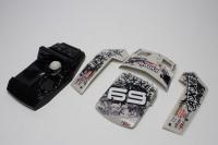 Панели кузова Kyosho AXXE (белые) - EZ025W