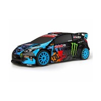 LEGEND! Модель раллийного автомобиля HPI MicroRS4 Ken Block Ford Fiesta 2013 GRC 4WD RTR масштаб 1:18 2.4G - HPI-111224