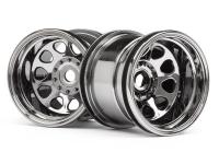 Диски 1|10 - CLASSIC KING WHEEL Черный хром (2.2IN|2шт) - HPI-107180
