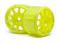 Диски 1|18 - MICRO RALLY 17мм YELLOW (4шт) - HPI-113089