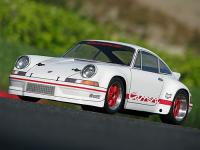 Кузов мини  1:10 - EU 1973 PORSCHE CARRERA RSR (WB210mm.F3|R6mm) некрашеный, без аксессуаров - HPI-101320