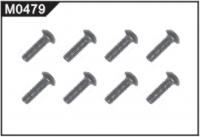 Винт M2.6х8мм (головка 5.6мм) 8 шт M0479 - SHQ-0047-01