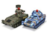 Радиоуправляемый танковый бой Double Eagle Panzer масштаб 1:28 27Mhz и 40Mhz - RTT-0016-01