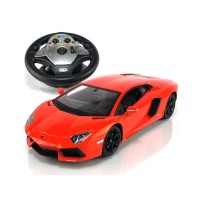 Радиоуправляемая машинка Double Eagle Lamborghini с рулевым управлением масштаб 1:14 - RTC-0115-01