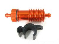 Anodized Orange Alu. Fuel Filter - RMA-0043-01