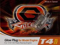 Свеча Turbo Glow Plug T4 (Medium Hot) - RMA-0038-01