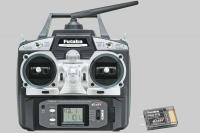 6-ти канальная аппаратура Futaba T6EX Air FASST R617FS (с приемником) 2.4G - FU6EXR607FS2.4G