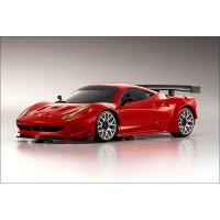 Радиоуправляемая модель Mini-Z Kyosho MR-03S Ferrari 458 Italia GT2 Sports 2WD масштаб 1:24 2.4G - 32206R-B