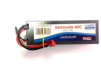 Аккумулятор Pulsar LiPo 7.4V 2S 40C 5600 mAh - Puls-LiPo-5600-2S-40C-CAR