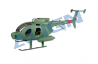 Фюзеляж копийный 500D Military Green, T-Rex 500 - HF5003T