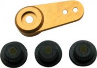 Качалка сервопривода алюм. 1хСторонняя GOLD W|ADPT FUT|JR|AIR - RCO4313