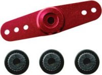Качалка сервопривода алюм. 2хСторонняя RED W|ADPT FUT|JR|AIR - RCO4307