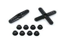 Качалки серво универсальные Super Horn (Black) 2шт - GSC-900007BK