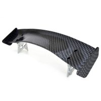 Карбоновый спойлер 182x33mm GT Wing Rear Spoiler with Stand (пластик) - SWS-3344034