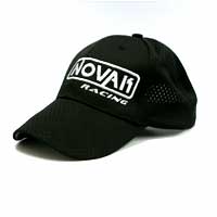 Кепка Novak Racing Black Mesh Hat - NV-7041