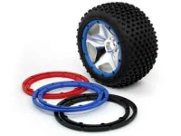 Кольца крепления шин на диски 1|5 (BLUE| For 2 Wheels) replacement part 3242 - HPI-3246