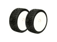 Колеса Дождевые 1|10 - (VTEC Rain Dunlop D20 Radial) 2шт - LRP-65055