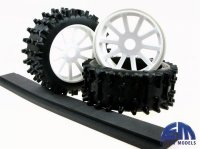 Колеса - Quartz tyres M  Baja (2шины+ 2диска+2вставки) средние - 80170m