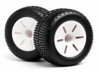 Колеса в сборе 1|10 трагги (12мм Hex ) 2шт - MV22136