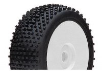 Колеса в сборе (Багги 1|8) CRIME FIGHTER XTR | белый диск (2шт) - PL9014-10