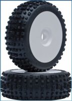 Колеса в сборе багги 1|8 - VTEC  Harakiri  (2шт) Medium - LRP-65514M