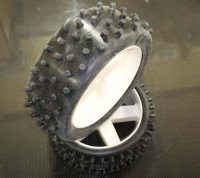 Колеса в сборе - Spike (средние, мягкие) (2шт) - SLD-spkM-tir-s