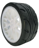 Колеса в сборе Touring IAS Inter белый BBS диск (35 shore) - J26136