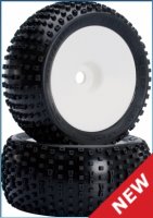 Колеса в сборе (Трак 1|8) - VTEC LP Harakiri wheel - SOFT (2шт) - LRP-65524S