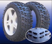 Колеса в сборе Woops жесткие белый диск - J26085|17BP