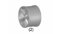 Колесные диски (2) Hammer S18 - PD8001