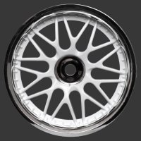 Комплект дисков (4шт.), 20 спиц, белые+хром - SWS-3320069_w