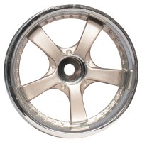 Комплект дисков (4шт.), 5 спиц, хром+красные - SWS-3320066_sr