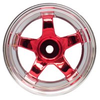 Комплект дисков (4шт.), 5 спиц, красные - SWS-3320004