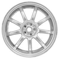 Комплект дисков (4шт.), 9 спиц, хром - SWS-3320006