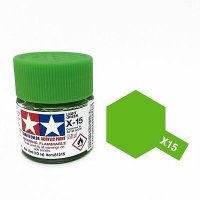 Краска для склеиваемых моделей (акрил) X-15 Light Green - TAM-81515
