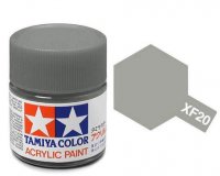Краска для склеиваемых моделей (акрил) XF-20 Medium Grey - TAM-81720