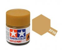 Краска для склеиваемых моделей (акрил) XF-59 Desert Yellow - TAM-81759