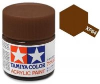 Краска для склеиваемых моделей (акрил) XF-64 Red Brown - TAM-81764