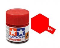 Краска для склеиваемых моделей (акрил) XF-7 Flat Red - TAM-81707