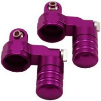Крышки амортизаторов АЛЮМ. с расширительной камерой передние (Purple): BAJA 5B (2шт) - GH-2658