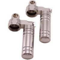 Крышки амортизаторов АЛЮМ. с расширительной камерой задние (Silver): BAJA 5b (2шт) - GH-2682