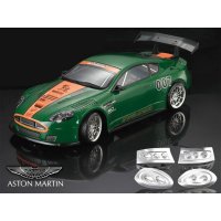 Кузов 1:10 Aston Martin DBR9 не окрашенный с отражателями, набором масок, спойлерами, зеркалами и дворниками - SWS-B-DBR9