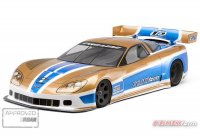 Кузов 1:10 - Chevy Corvette C6-R 200mm Pan Car некрашеный - PL1499-00