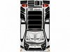 Кузов 1:10 - LAMBORGHINI MURCIELAGO (WB 280MM) некрашеный - HPI-7515