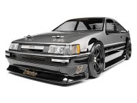 Кузов мини 1:10 - TOYOTA COROLLA LEVIN (WB225mm.F0|R0mm) некрашеный - HPI-7213